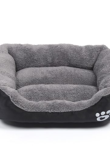 Lit polaire confort animaux, imperméable et ultra doux pour chiens et chats.
